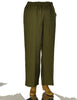 PANTALONE DONNA ELISA CASTELLI CONFORMATO ELASTICO TASCHE LARGO MORBIDO CANGIANTE ART.18084