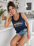 CANOTTA FRABO DONNA CUORE A CUORE PURO COTONE STAMPA SPALLA LARGA ART WJ0652