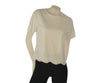 T-SHIRT DONNA GRIFFAI CORTA GIROCOLLO PERLE STRASS ONDE  COTONE ART. 7822