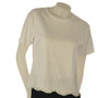 T-SHIRT DONNA GRIFFAI CORTA GIROCOLLO PERLE STRASS ONDE  COTONE ART. 7822