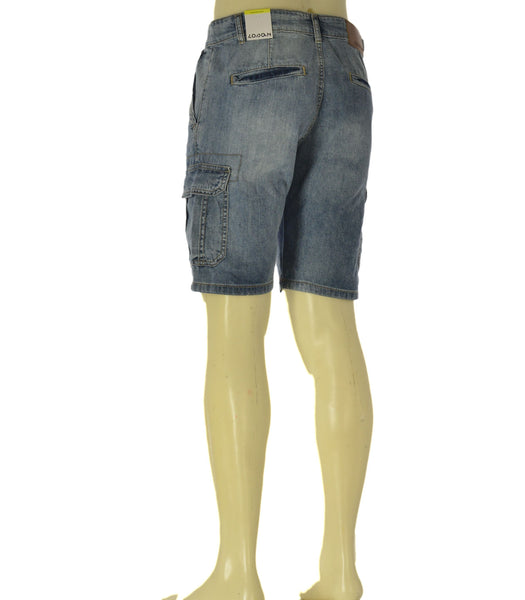 BERMUDA UOMO LOSAN DENIM LEGGERO CARGO COTONE ART. LMNAP0403 26019