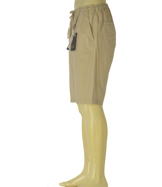 BERMUDA UOMO BASILE ELASTICO COULISSE TASCHE CHINOS COTONE  ART. BE0204