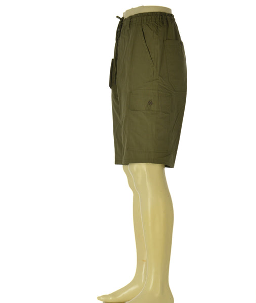 BERMUDA UOMO HENRY BARROWS CARGO ELASTICO COULISSE POPELINE COTONE ART. SB0200