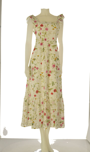 ABITO DONNA GRIFFAI LUNGO SANGALLO FANTASIA SMANICATO BALZA ART. 8108
