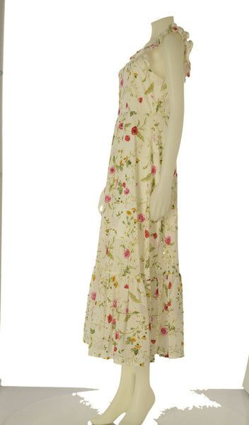 ABITO DONNA GRIFFAI LUNGO SANGALLO FANTASIA SMANICATO BALZA ART. 8108