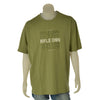 T-SHIRT UOMO RIFLE TAGLIE OVER GIROCOLLO STAMPA LOGO COTONE ART. ORFT601