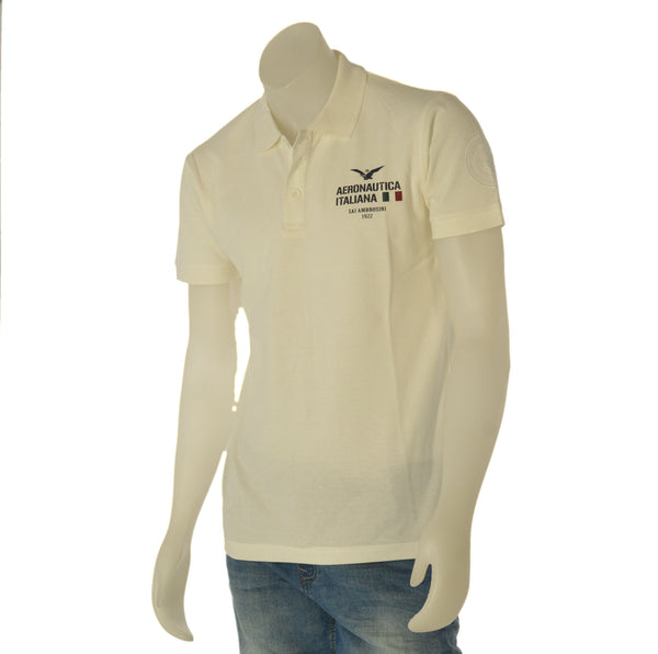 POLO UOMO SAI AMBROSINI MANICA CORTA PIQUE COTONE STAMPA ART. ARE6PL031065U