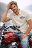 POLO UOMO SAI AMBROSINI MANICA CORTA PIQUE COTONE STAMPA ART. ARE6PL031065U