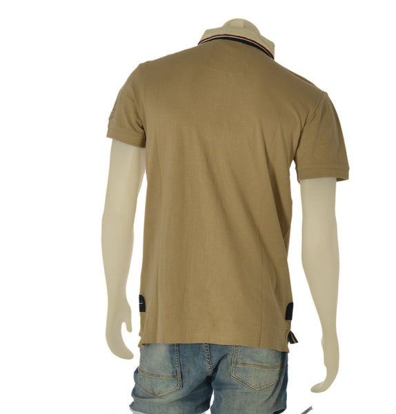 POLO UOMO SAI AMBROSINI COTONE COLLETTO BOTTONI MEZZA MANICA LOGO SPACCHETTO ART.ARE6PL031070U