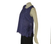 CANOTTA DONNA GRIFFAI PIZZO SANGALLO SPACCHI CHIUSI DA NODO COTONE ART. DGP8005