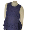 CANOTTA DONNA GRIFFAI PIZZO SANGALLO SPACCHI CHIUSI DA NODO COTONE ART. DGP8005
