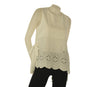 CANOTTA DONNA GRIFFAI PIZZO SANGALLO SPACCHI CHIUSI DA NODO COTONE ART. DGP8005