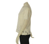 T-SHIRT DONNA GRIFFAI MANICA CORTA GIROCOLLO BORDI CON FIORI RICAMATI COTONE ART. DGP7809