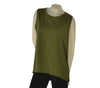 MAGLIA DONNA GRIFFAI GIROCOLLO SMANICATA ASIMMETRICA FILO SCOZIA ART. DGP7805