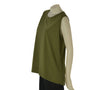 MAGLIA DONNA GRIFFAI GIROCOLLO SMANICATA ASIMMETRICA FILO SCOZIA ART. DGP7805
