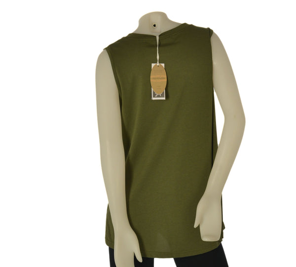 MAGLIA DONNA GRIFFAI GIROCOLLO SMANICATA ASIMMETRICA FILO SCOZIA ART. DGP7805