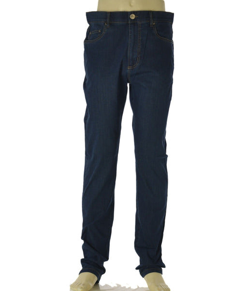 JEANS UOMO WAMPUM CINQUE TASCHE LEGGERO ELASTICIZZATO ART. 11747-1D19 BH153