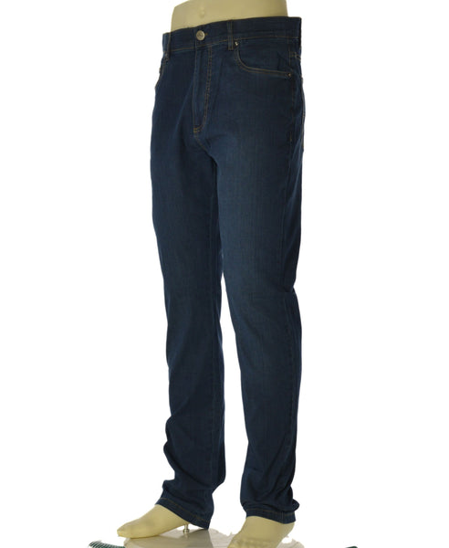 JEANS UOMO WAMPUM CINQUE TASCHE LEGGERO ELASTICIZZATO ART. 11747-1D19 BH153