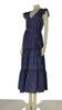 ABITO DONNA GRIFFAI SCOLLO A V MANICHE CORTE LUNGO BALZA PIZZO SANGALLO COTONE ART. DGP8007