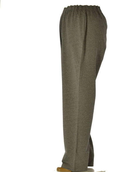 PANTALONE TUTA UOMO CAMPAGNOLO TAGLIE OVER FELPA  GARZATA TASCHE ELASTICO COULISSE  COTONE ART. 42029-7