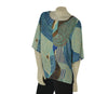 CASACCA DONNA PERLA MANICHE 3/4 FANTASIA SPACCHI VISCOSA ART. 26206-02