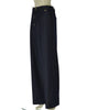 PANTALONI DONNA PERLA DENIM ELASTICIZZATO PALAZZO TASCHE BOTONI ZIP ART.26188