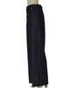 PANTALONI DONNA PERLA DENIM ELASTICIZZATO PALAZZO TASCHE BOTONI ZIP ART.26188