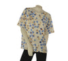 CASACCA DONNA PERLA SANGALLO MANICA CORTA GIROCOLLO STAMPA COTONE SPACCHI ART. 13-26198