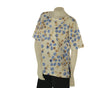 CASACCA DONNA PERLA SANGALLO MANICA CORTA GIROCOLLO STAMPA COTONE SPACCHI ART. 13-26198
