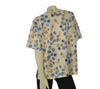 CASACCA DONNA PERLA SANGALLO MANICA CORTA GIROCOLLO STAMPA COTONE SPACCHI ART. 13-26198