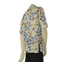 CASACCA DONNA PERLA SANGALLO MANICA CORTA GIROCOLLO STAMPA COTONE SPACCHI ART. 13-26198