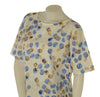 CASACCA DONNA PERLA SANGALLO MANICA CORTA GIROCOLLO STAMPA COTONE SPACCHI ART. 13-26198