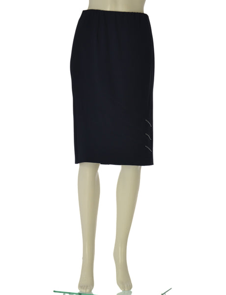 GONNA DONNA PERLA ELASTICO ZIP STRASS SPACCO VISCOSA ART. 25260