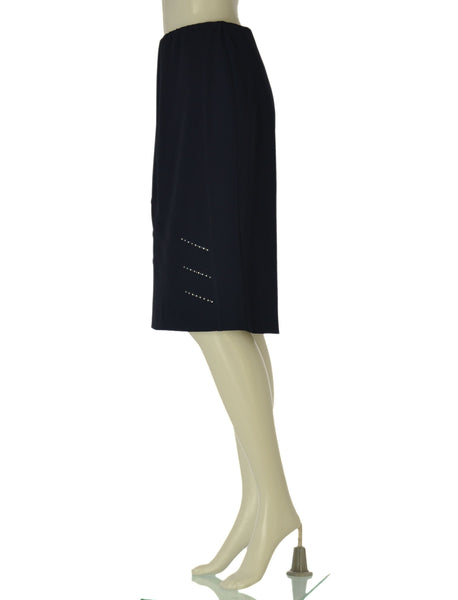 GONNA DONNA PERLA ELASTICO ZIP STRASS SPACCO VISCOSA ART. 25260