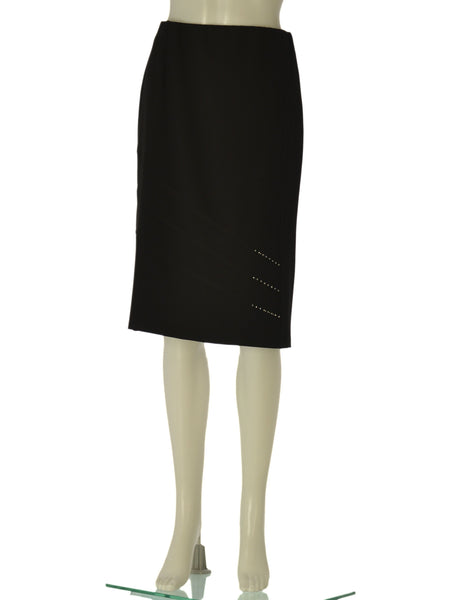 GONNA DONNA PERLA ELASTICO ZIP STRASS SPACCO VISCOSA ART. 25260