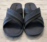 CIABATTA INBLU UOMO IN ECOPELLE SOTTOPIEDE IN PELLE TRASPIRANTE ART VT000014