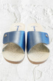 CIABATTE INBLU DONNA CONFORT IN ECOPELLE STRAPPO ART VR000061