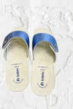 CIABATTE INBLU DONNA CONFORT IN ECOPELLE STRAPPO ART VR000061