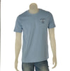 T-SHIRT UOMO SCUOLA NAUTICA ITALIANA GIROCOLLO STAMPA COTONE ART. 166009