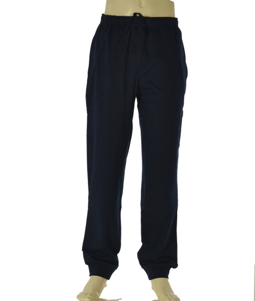 PANTALONE TUTA UOMO CAMPAGNOLO GARZATO POLSINI TASCHE ELASTICO COULISSE COTONE ART. 4F009-7