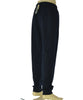 PANTALONE TUTA UOMO CAMPAGNOLO GARZATO POLSINI TASCHE ELASTICO COULISSE COTONE ART. 4F009-7