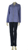 TUTA DONNA CAMPAGNOLO GARZATA  FELPA FANTASIA FUL ZIP TASCHE PANTALONE ELASTICO TASCHE ART. 8E76498