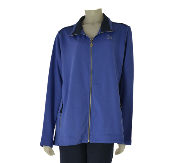 TUTA DONNA CAMPAGNOLO TAGLIE OVER GARZATA FELPA FUL ZIP TASCHE PANTALONE ART. 8ET9573