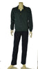 TUTA UOMO CAMPAGNOLO GARZATA FELPA FULL ZIP TASCHE POLSINI PANTALONE ELASTICO COULISSE TASCHE ART. 8E774444