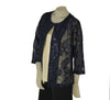 TWINSET DONNA PERLA BLUSA MANICA CORTA GIACCHINA PIZZO PAILLETTES ART. 2642-01