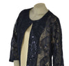 TWINSET DONNA PERLA BLUSA MANICA CORTA GIACCHINA PIZZO PAILLETTES ART. 2642-01