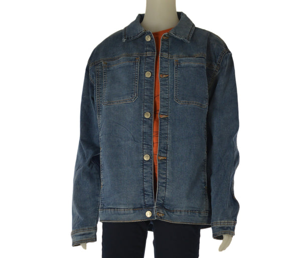GIUBBETTO RAGAZZO ZIPPY JEANS BOTTONI TASCHE ELASTICIZZATO ART. ZKBAP0102-26008