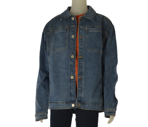 GIUBBETTO RAGAZZO ZIPPY JEANS BOTTONI TASCHE ELASTICIZZATO ART. ZKBAP0102-26008