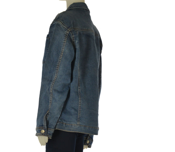 GIUBBETTO RAGAZZO ZIPPY JEANS BOTTONI TASCHE ELASTICIZZATO ART. ZKBAP0102-26008