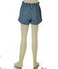 SHORTS DENIM RAGAZZA BAMBINA ELASTICO BOTTONE CERNIERA TASCHE ART. ZKGAP0402-26041